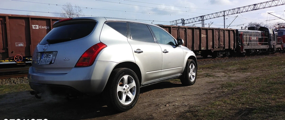 Nissan Murano cena 11500 przebieg: 179300, rok produkcji 2003 z Sopot małe 211
